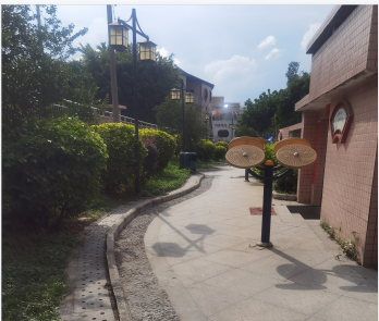 九江镇下东社区居民委员会-幼儿园全民健身路径(图1)